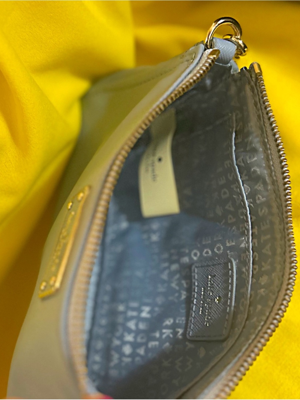 ♠️Kate Spade Cloud Cover Blue “Wilson Road Jane” Nylon Purse - Picture 4 of 13